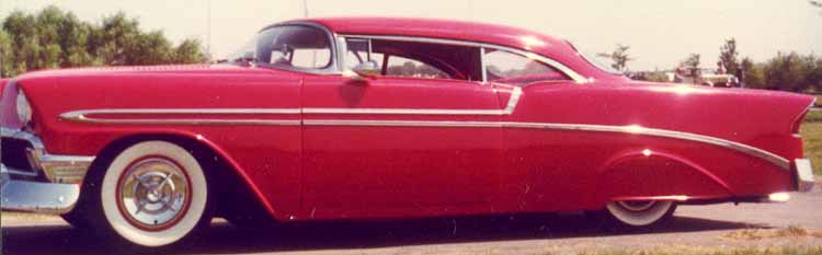 55 Chevy Chopped 2dr Hardtop