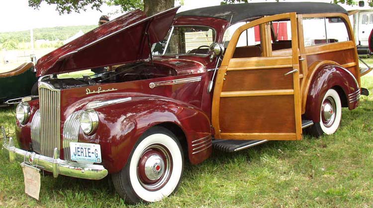 41 Packard 4dr Woody Station Wagon