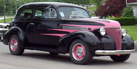 39 Chevy 2dr Sedan