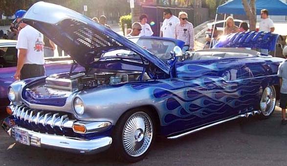 51 Mercury Chopped Convertible Custom