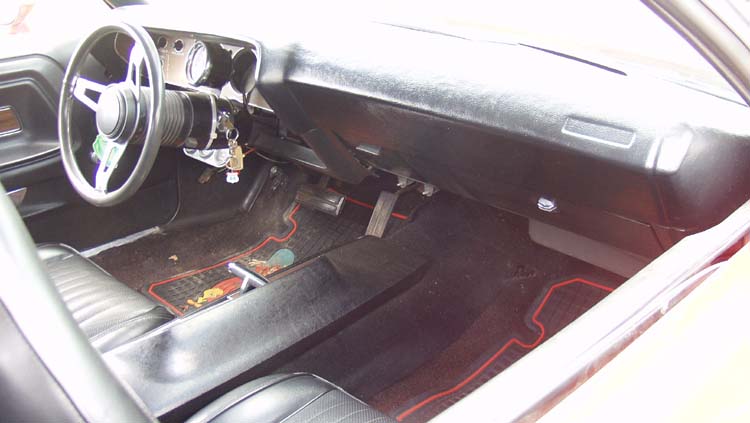 73 Dodge Challenger Coupe Dash