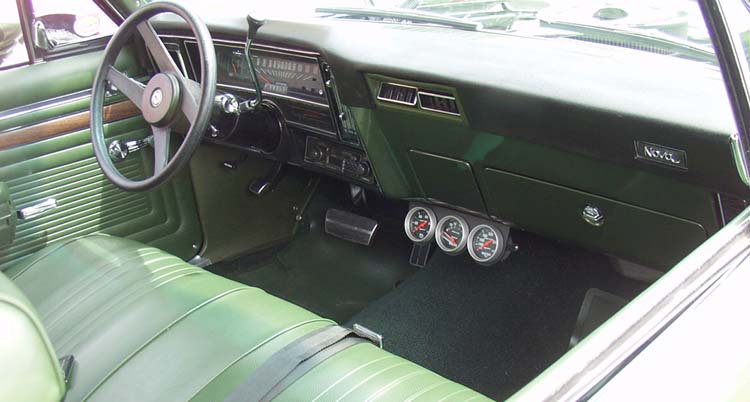 72 Chevy Nova Coupe Dash