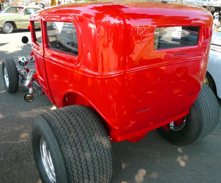 30 Ford Model A Hiboy Chopped Tudor Sedan