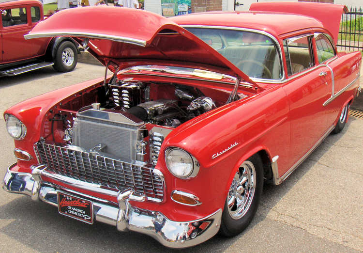 55 Chevy 2dr Sedan