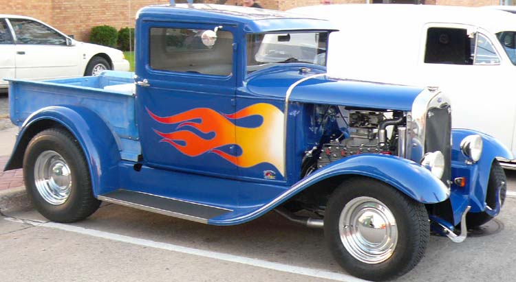30 Ford Model A Chopped Pickup