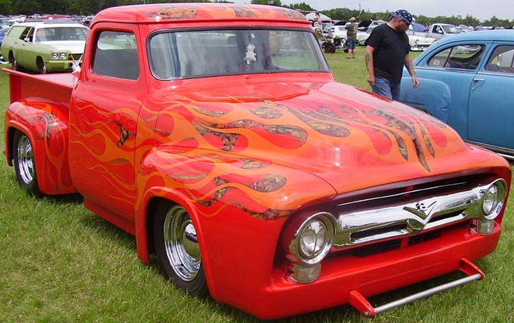 53 Ford Chopped Pickup