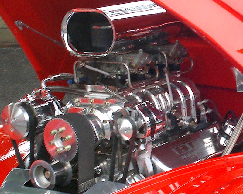 41 Willys Coupe w/BBC SC 2x4 V8