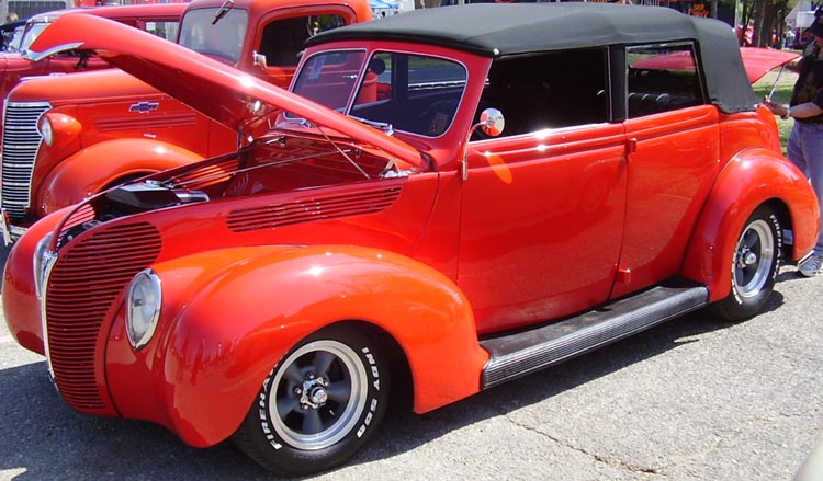 38 Ford Deluxe ForDor Convt Sedan