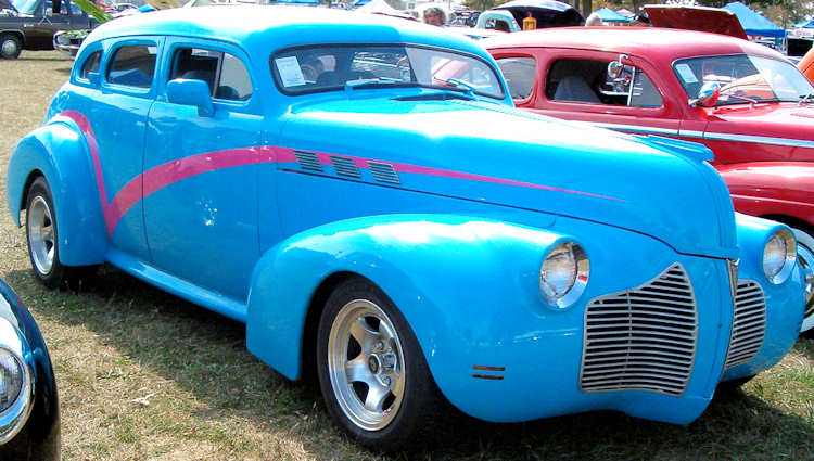 40 Pontiac Chopped 4dr Sedan